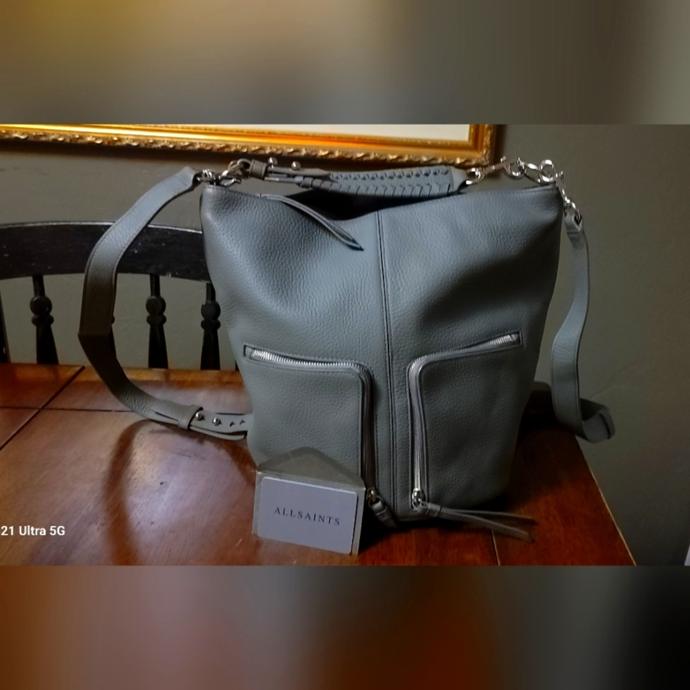 All Saints Fetch Convertible Satchel/Backpack